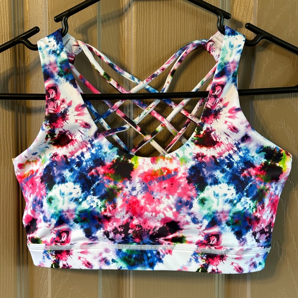 CVG Tie Dye Butterfly Back Bra